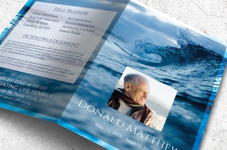 Memorial Booklet Template